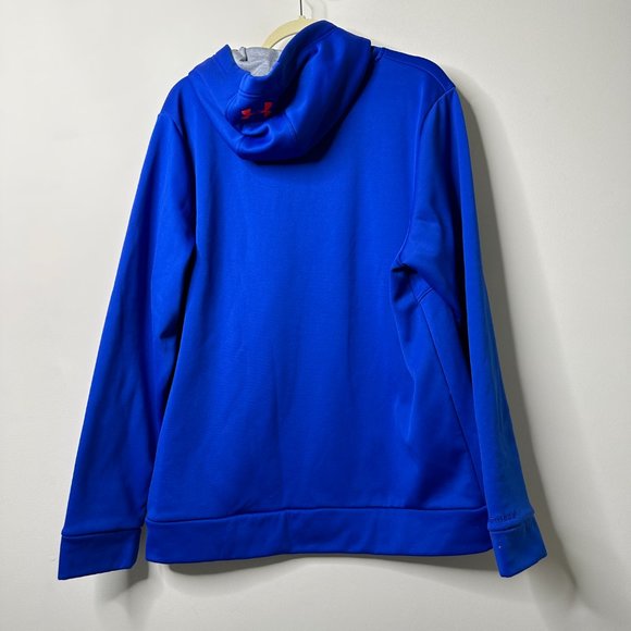 Under Armour Blue Loose Fit Hoodie Large - Picture 3 of 3